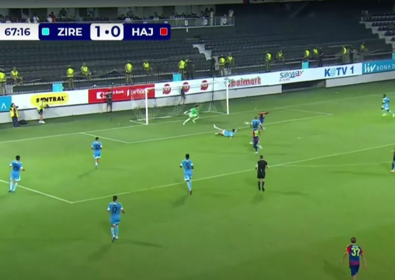 Pogledajte sjajnu akciju i gol Kalika za spas Hajduka u Azerbajdžanu