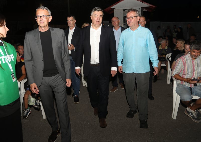Milanović na svjetskoj premijeri filma 'Alpski ratnici' u Fužinama