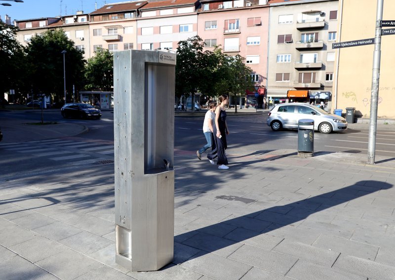 Prvi mobilni zdenac u Zagrebu vraća pitku vodu na Kvaternikov trg