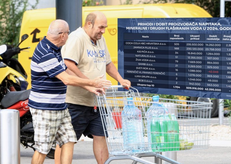 Dva diva i osam patuljaka: Ovo su najveći proizvođači vode i sokova, među njima i obrt s milijunskim prometom