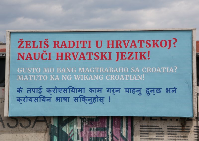 DP nema sreće s plakatima, opet imaju grešku: 'Neka prvo oni nauče hrvatski jezik!'