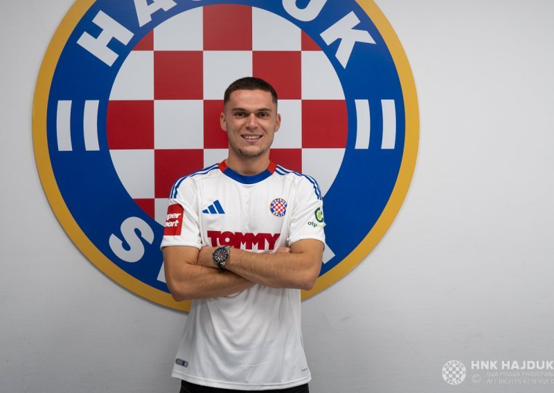 Evo što je novo pojačanje Hajduka reklo u prvoj izjavi nakon predstavljanja