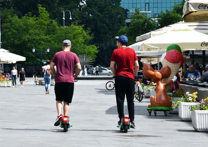 Krapina u dijelovima grada zabranjuje električne romobile?