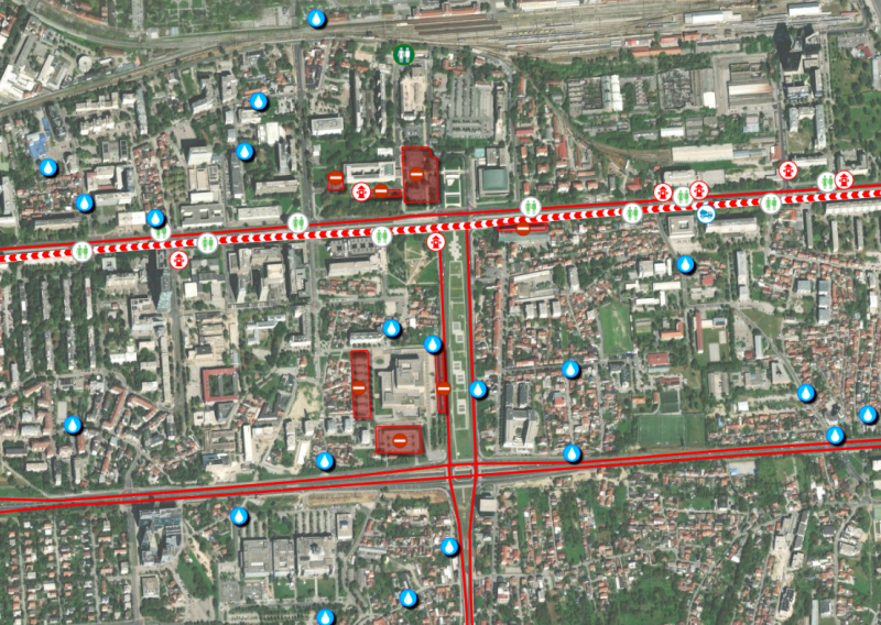 FOTO Pogledajte koje se ulice zatvaraju u Zagrebu zbog mimohoda. Već sutra posebna prometna regulacija