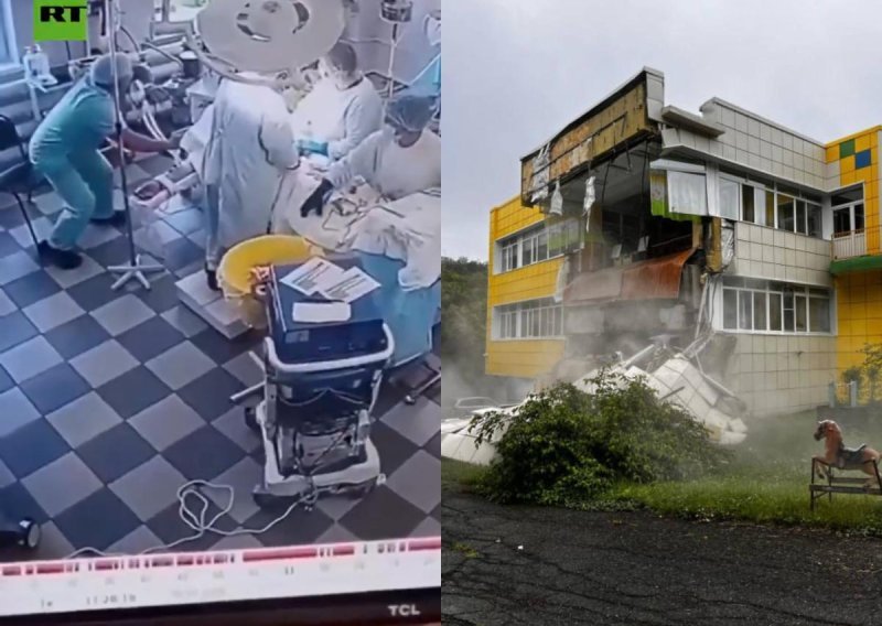 VIDEO Pogledajte snimke trenutka jakog potresa na Kamčatki