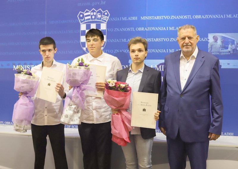 Dodijeljene nagrade dr. sc. Ante Žužul najboljim maturantima
