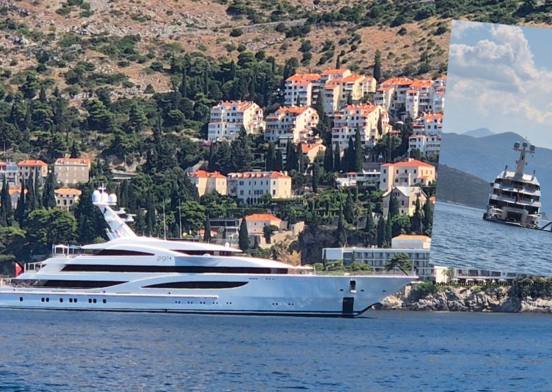 Pred Dubrovnikom se samo nižu luksuzne jahte, a ova ljepotica posebno privlači pažnju