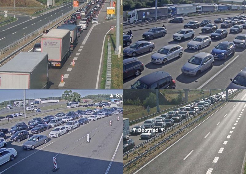 Najveća gužva na autocesti A3, vozi se u koloni i uz zastoje, nesreća kod Ivanić Grada