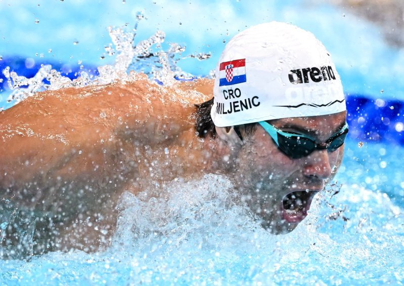 Marin Mogić 17. na 1500m slobodno, Nikola Miljenić 46. na 50m leđno