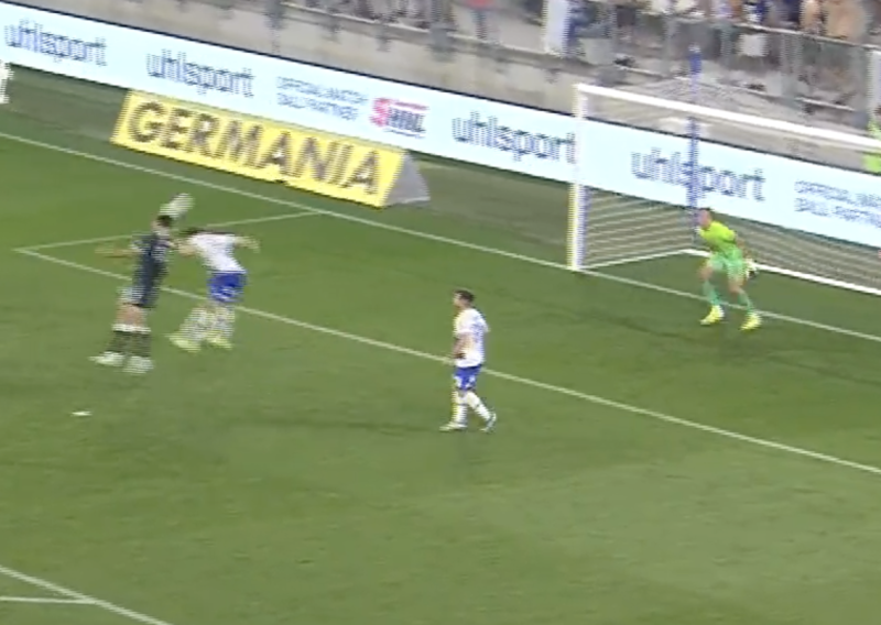 Beljo skoro zabio sjajan prvi gol za Dinamo, ali ga je zaustavila greda. Pogledajte šansu