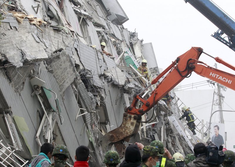 Jak potres pogodio Tajvan