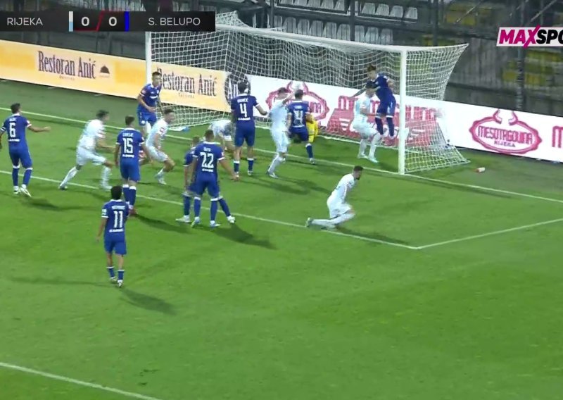 Ludnica na Rujevici; pogledajte gol za pobjedu Rijeke u 93. minuti