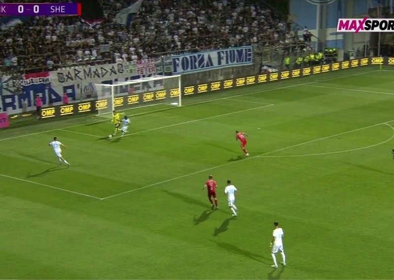 Pogledajte bizaran penal nakon kojeg je Rijeka povela protiv Shelbournea