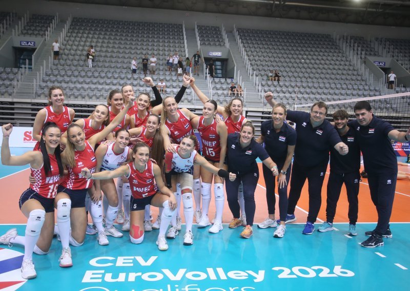 Hrvatske odbojkašice izborile Europsko prvenstvo