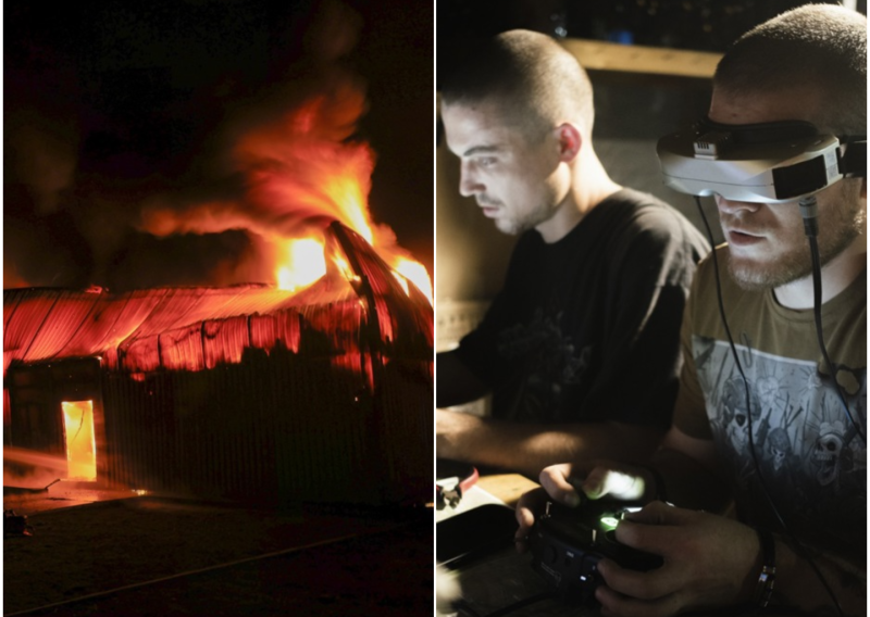 Ukrajinski dron pogodio rusku rafineriju nafte: Postrojenje je u plamenu, ljudi bježe
