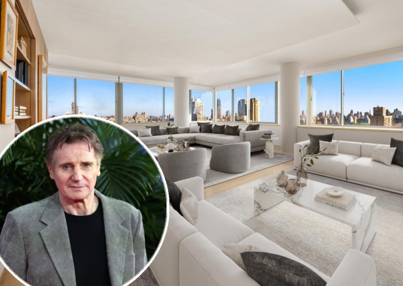 Zavirite u luksuzni stan na Manhattanu kojeg je Liam Neeson ovih dana prodao