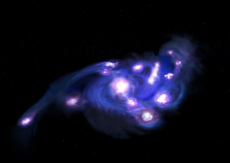 Astronomi otkrili 'Kozmičko grožđe' - galaksiju kakvu nitko nije očekivao