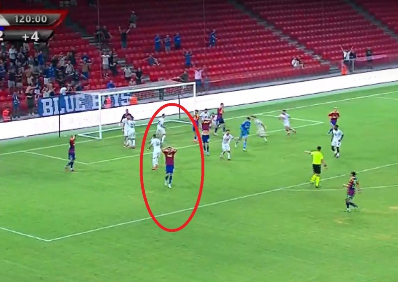Hajduk je umalo izborio penale; pogledajte što se dogodilo u zadnjoj minuti
