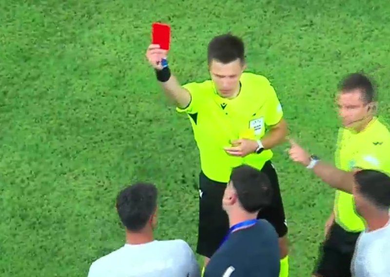 Hajduk je u kaosu nakon trećeg gola dobio novi crveni karton: Evo tko ga je zaradio