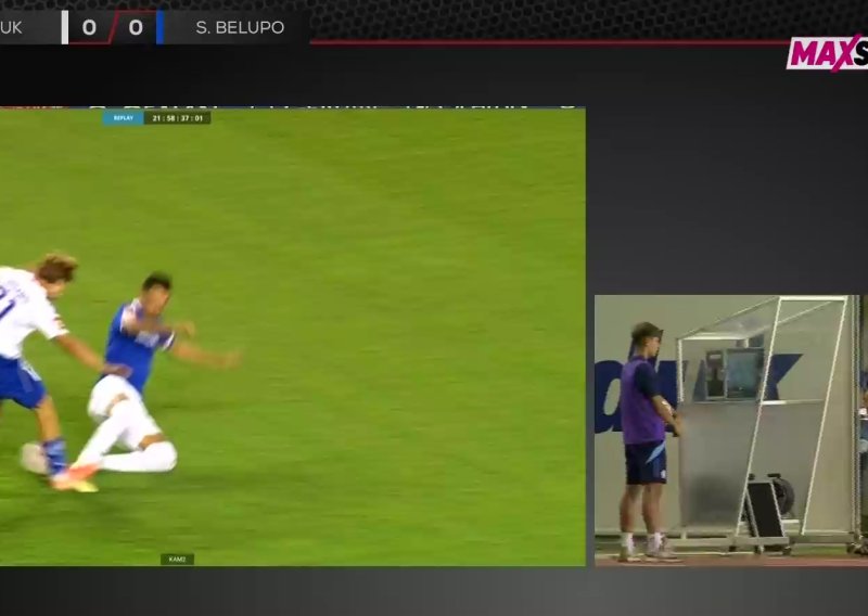 Bio je dosuđen novi penal za Hajduk, a onda se javio VAR i šokirao Poljud; pogledajte što se dogodilo