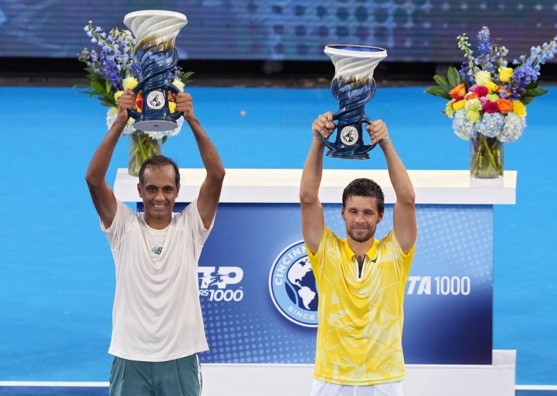 Nikola Mektić i Rajeev Ram došli do prvog naslova: 'Tenis nudi lude priče'