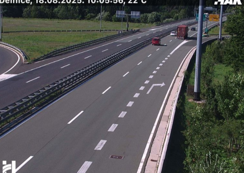 Kilometarske kolone na autocestama, vjetar zatvorio promet za autobuse na kat kod Novog Vinodolskog