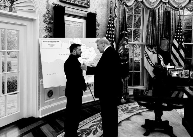 Trump Zelenskom pokazao kartu Ukrajine u Ovalnom uredu, što je time htio reći?
