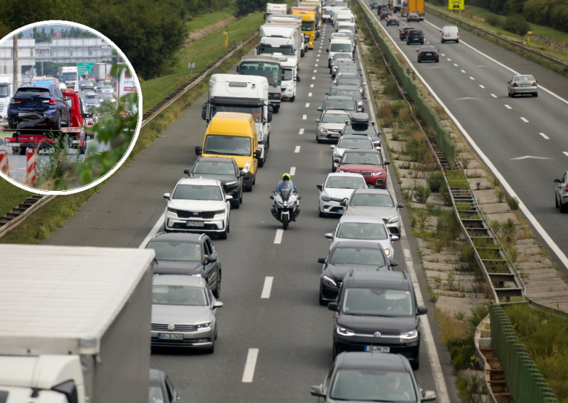 Kaos na zagrebačkoj obilaznici: U sudaru više ozlijeđenih, među njima i dijete