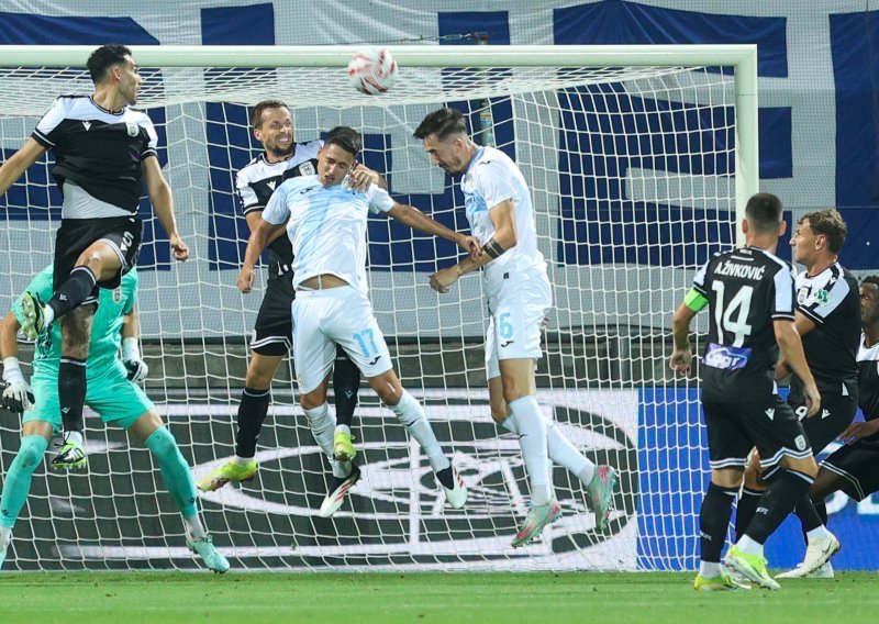 Rijeka je na Rujevici pobijedila PAOK; pogledajte gol kojeg je zabio Luka Menalo