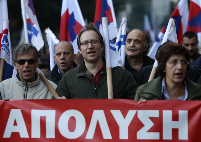 Veliki štrajk 'dobrodošlice' vladi u Ateni