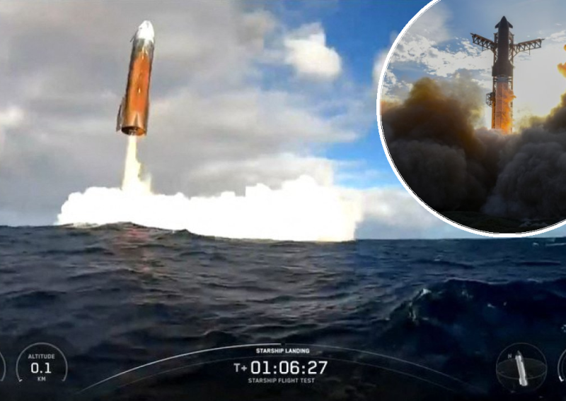 SpaceX uspješno lansirao svoju najveću i najsnažniju raketu Starship, ali - bilo je dramatično