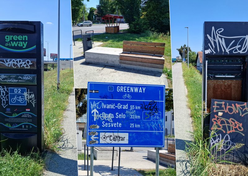 Za Greenway 7,5 milijuna eura: Radovi kasne, a mi imamo fotke koje pokazuju da uništavanje ide brže