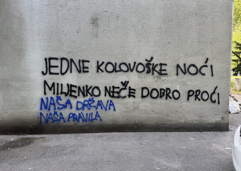 Miljenku Jergoviću poslali zastrašujuću prijetnju, ispisana je na zgradi u kojoj živi