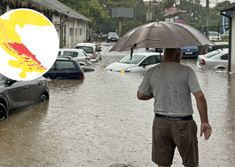 DHMZ izdao crveno upozorenje za tri regije, evo gdje prijete pijavice i tuča