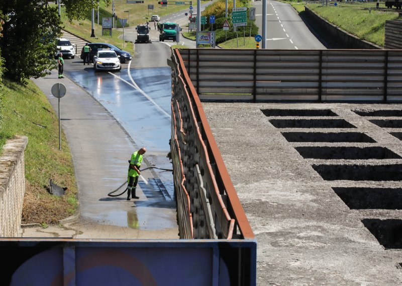 Ovako izgleda sanacija podvožnjaka u Zagrebu u kojem je zaglavila vozačica
