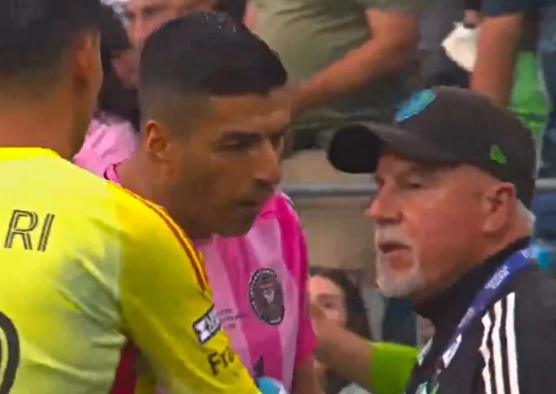 Skandal u SAD-u: Luis Suarez nakon poraza pljunuo protivničkog trenera