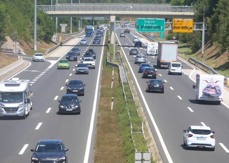 Gusto u prometu: Gužve između Bosiljeva i Zagreba u oba smjera