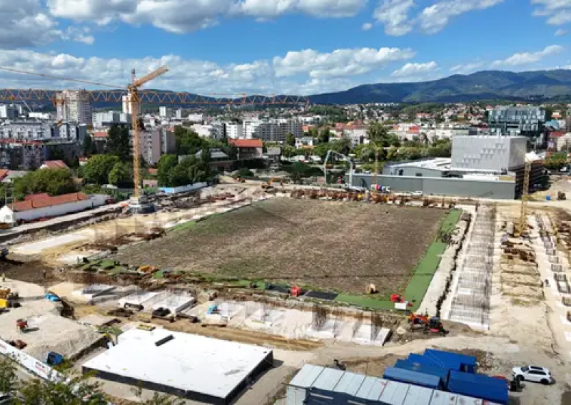 Pogledajte kako napreduje novi stadion u Kranjčevićevoj ulici