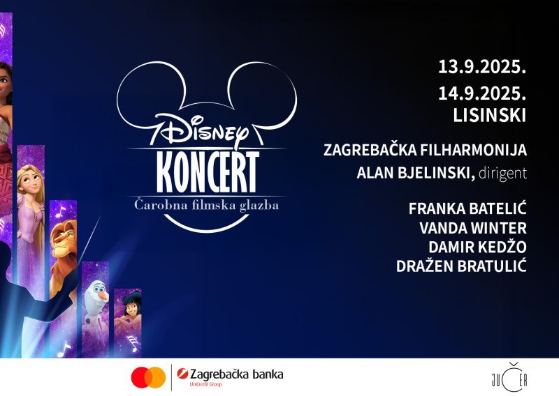 Disneyjeva čarobna filmska glazba – drugo izdanje: Magija se vraća u Lisinski!