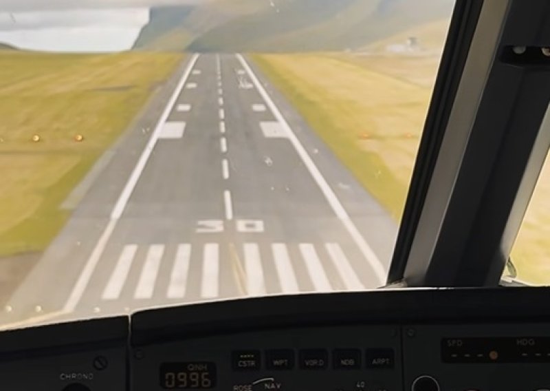 Pogledajte kako je izgledao slijetanje Vatrenih na jedan od najopasnijih europskih aerodroma