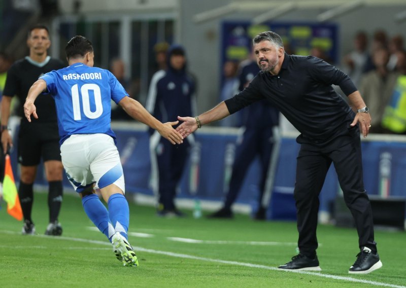 Fantastičan debi Gennara Gattusa; Italija razbila protivnika u borbi za SP
