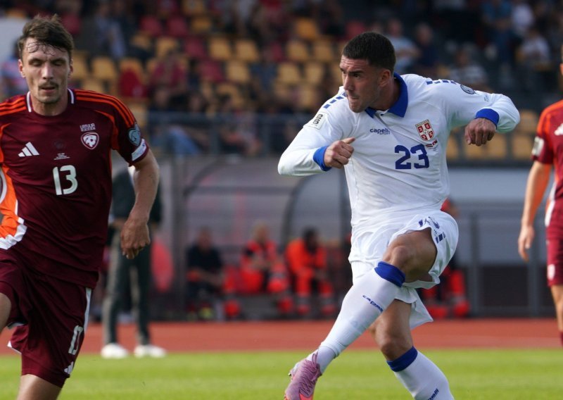 Srbi opasno živjeli u Rigi, spasio ih Vlahović; pogledajte gol za pobjedu