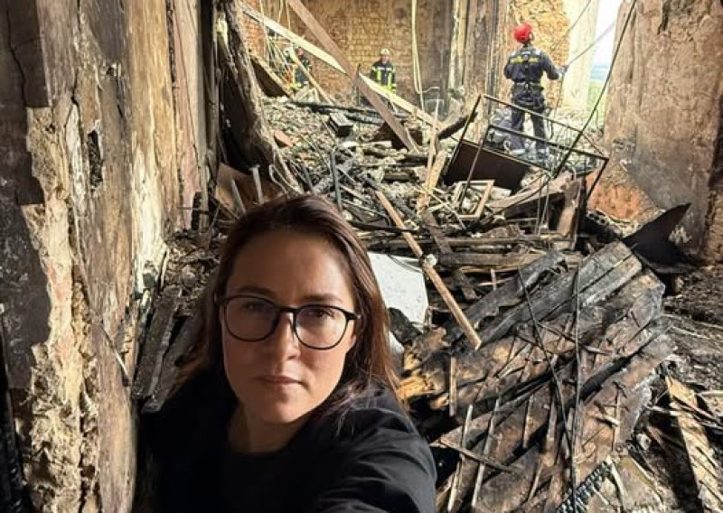Objavljena snimka iz unutrašnjosti zgrade ukrajinske vlade nakon ruskog napada