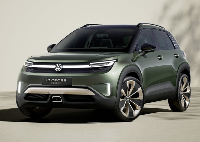 Volkswagen predstavlja kompaktni SUV za pristupačnu električnu mobilnost: Upoznajte koncept ID. Cross