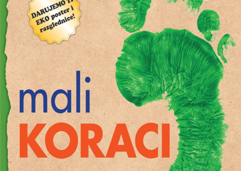 Poklanjamo vam knjigu za djecu 'Mali koraci'