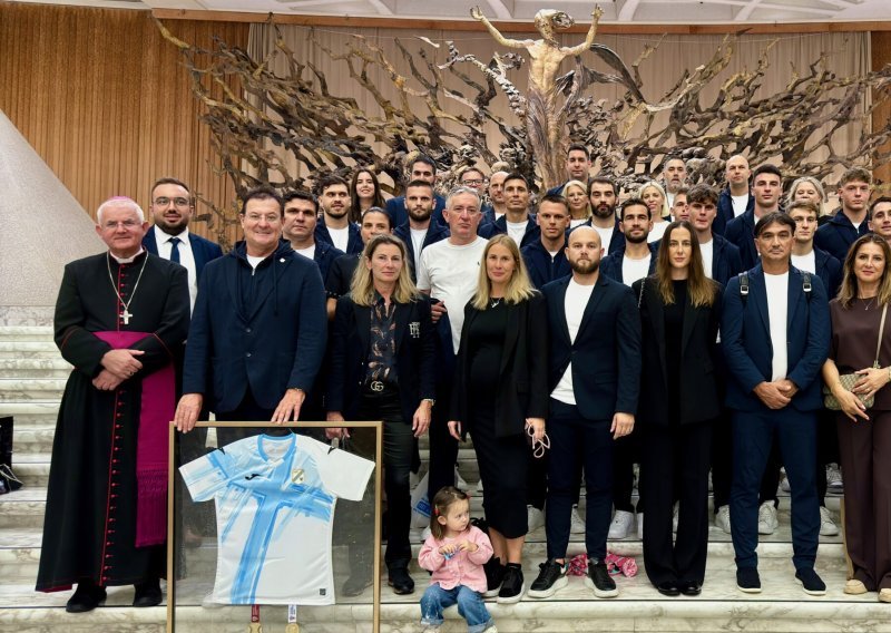 Rijeka bila na audijenciji pape Lava XIV: Pridružio im se i Dalić