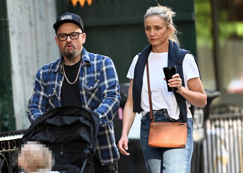 Cameron Diaz i Benji Madden snimljeni prvi put u javnosti sa sinom