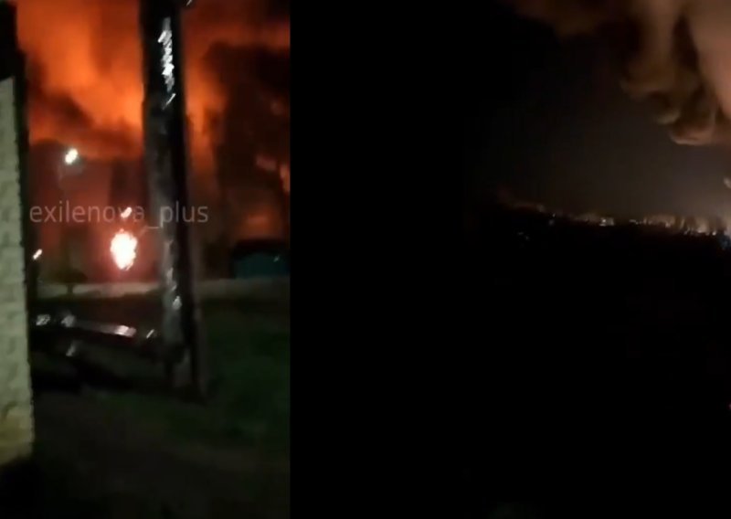 Stotine ukrajinskih dronova napalo Rusiju: Ciljali luke i naftna postrojenja
