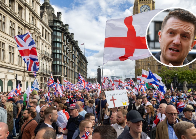 Kriminalac, kockar i tvrdi desničar: Tko je Tommy Robinson, čovjek koji je na ulicu izveo 100 tisuća ljudi