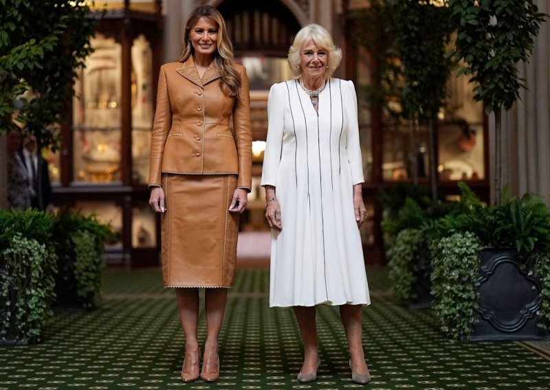 Nakon šešira i šokantne haljine Melania Trump osvanula u koži od glave do pete